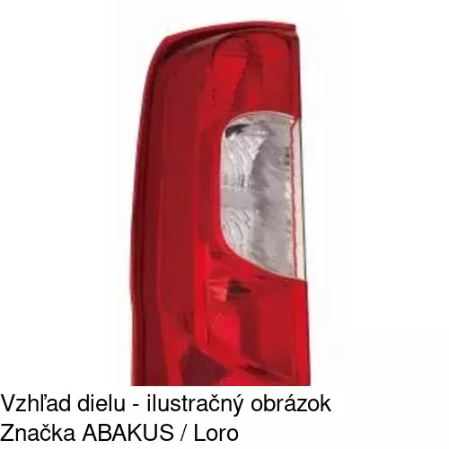 Zadné svetlo 3085881E /POLCAR/ - obr. 2