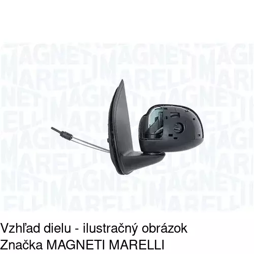 Vonkajšie zrkadlo 30A1522E /POLCAR/ - obr. 2