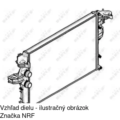 Chladiče vody 30N1081X /POLCAR/ - obr. 2