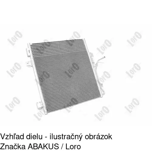 Chladiče klimatizácie 3135K8C1S /POLCAR/ - obr. 1