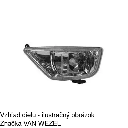 Hmlové svetlo - predné 3201291T /POLCAR/ - obr. 4