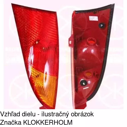 Zadné svetlo POLCAR 320187-T