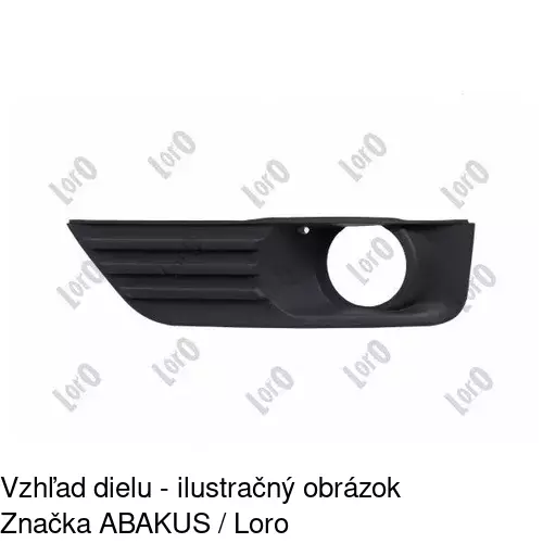 Rámik hmlového svetla 320227-3 /POLCAR/ - obr. 1