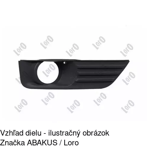 Rámik hmlového svetla 320227-4 /POLCAR/ - obr. 1