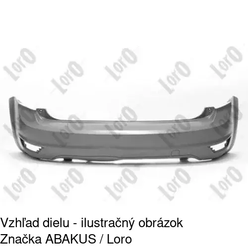 Zadný nárazník 320296-4 /POLCAR/ - obr. 2