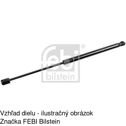 Plynová pružina 3202AB2D /POLCAR/ - obr. 1