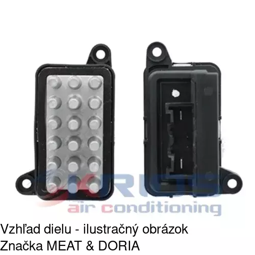 Ovládače klimatizácie 3202KST-1 /POLCAR/ - obr. 3