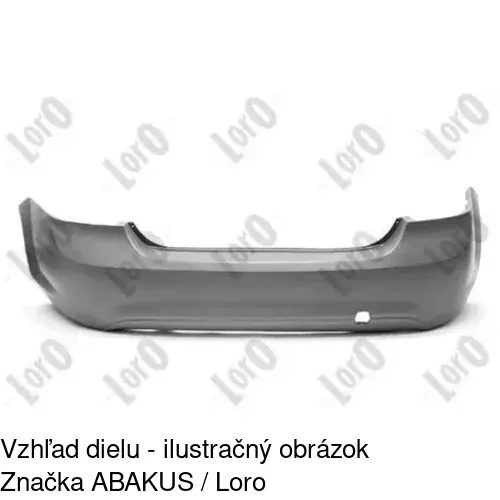 Zadný nárazník 320596-1 /POLCAR/ - obr. 1