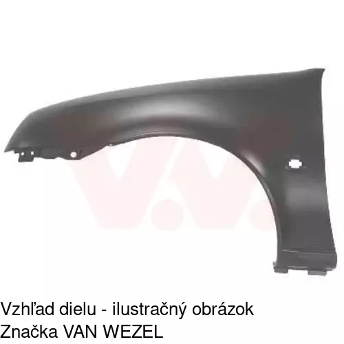Predný blatník 321102 /POLCAR/ - obr. 3