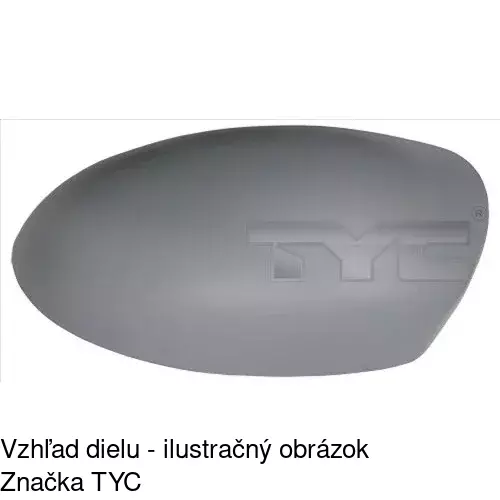 Vonkajšie zrkadlo 3212515E /POLCAR/ - obr. 2