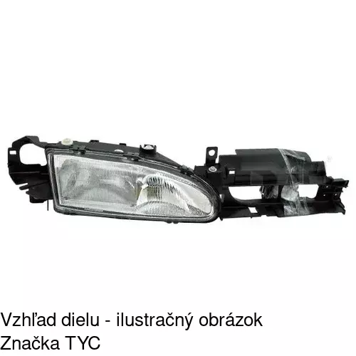 Hlavný reflektor POLCAR 321609-E