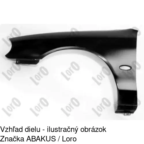 Predný blatník 321701 /POLCAR/ - obr. 1