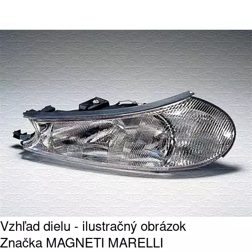 Hlavný reflektor 3217101E /POLCAR/ - obr. 2