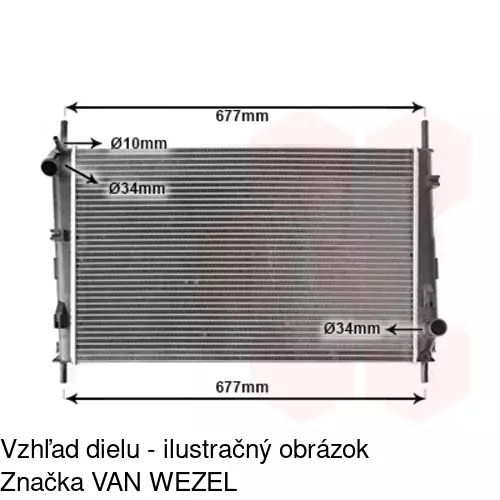 Chladiče vody 321808-1 /POLCAR/ - obr. 4