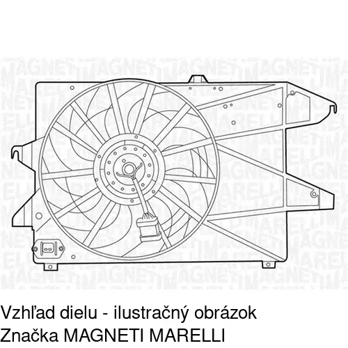 Ventilátory chladičov 321823W1 /POLCAR/ - obr. 1
