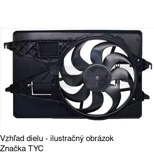 Ventilátory chladičov 321823W4 /POLCAR/ - obr. 2