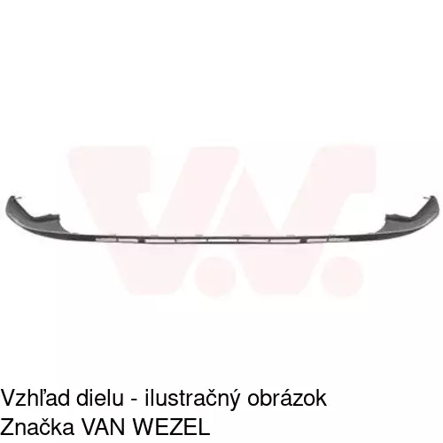 Spojler predného nárazníka 321825 /POLCAR/ - obr. 1