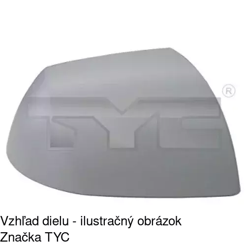 Vonkajšie zrkadlo 3218525E /POLCAR/ - obr. 1