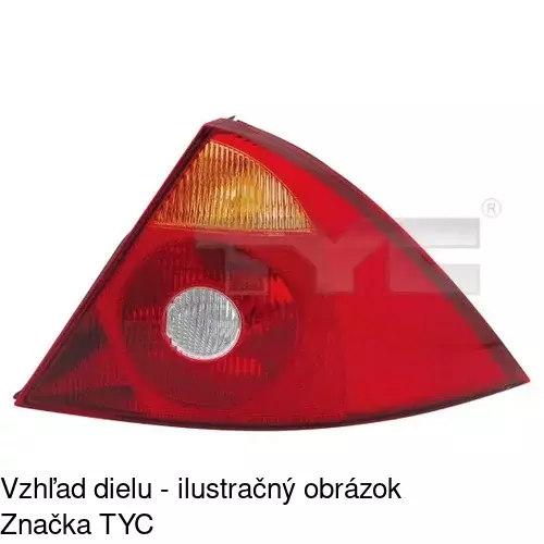 Zadné svetlo POLCAR 321888-T