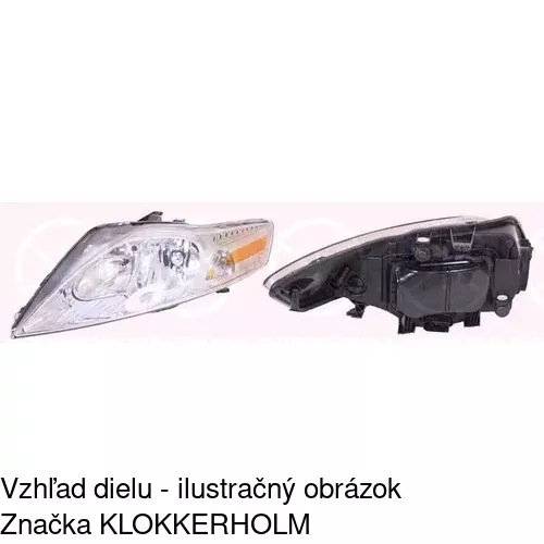 Hlavný reflektor 321909-E /POLCAR/ - obr. 3