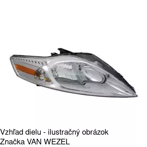 Hlavný reflektor 321910-E /POLCAR/ - obr. 5