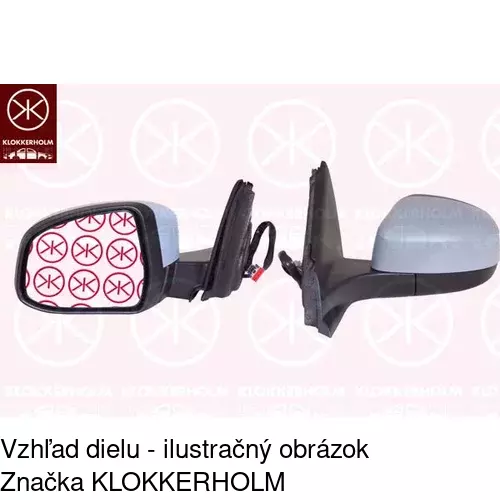 Vonkajšie zrkadlo 3219518S /POLCAR/ - obr. 1