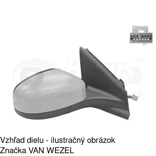 Vonkajšie zrkadlo 3219524M /POLCAR/ - obr. 4
