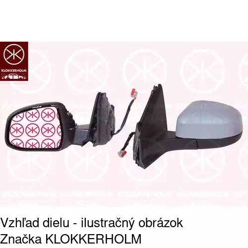 Vonkajšie zrkadlo 3219525S /POLCAR/ - obr. 1