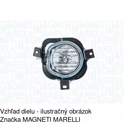 Hmlové svetlo - predné 323330-E /POLCAR/ - obr. 2