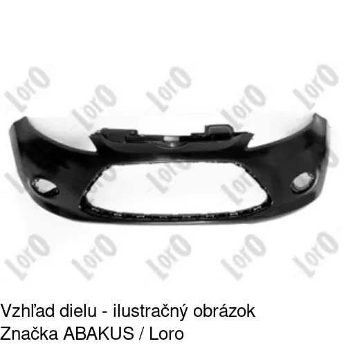 Predný nárazník 323807-2 /POLCAR/ - obr. 2
