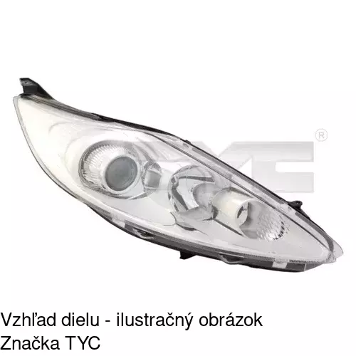 Hlavný reflektor POLCAR 3238102E