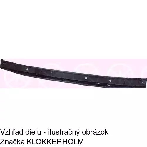 Dolný nosník predného čela 324424 /POLCAR/