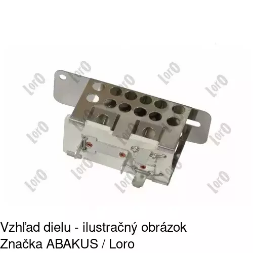 Ovládače klimatizácie 3244KST-1 /POLCAR/ - obr. 1