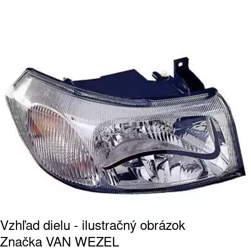 Hlavný reflektor 3247103E /POLCAR/ - obr. 5