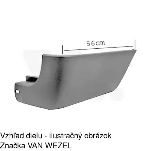 Rámik nárazníka 324798-4 /POLCAR/ - obr. 2