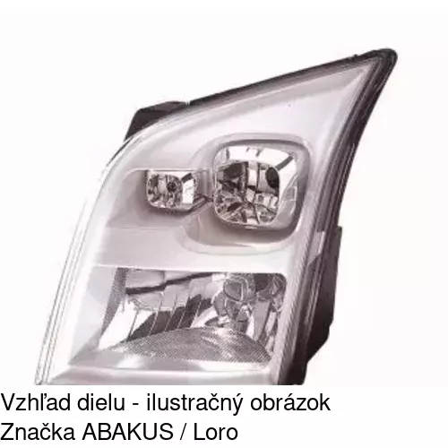 Hlavný reflektor 3248103E /POLCAR/ - obr. 5