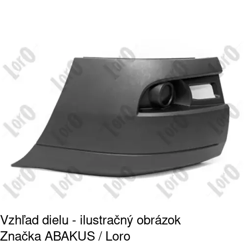 Rámik nárazníka 324817-J /POLCAR/ - obr. 1