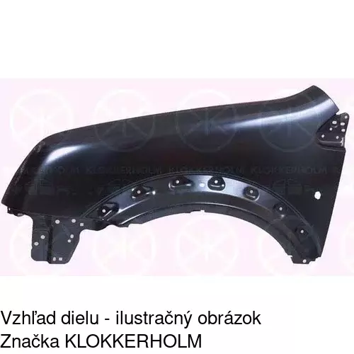 Predný blatník 325601 /POLCAR/ - obr. 1