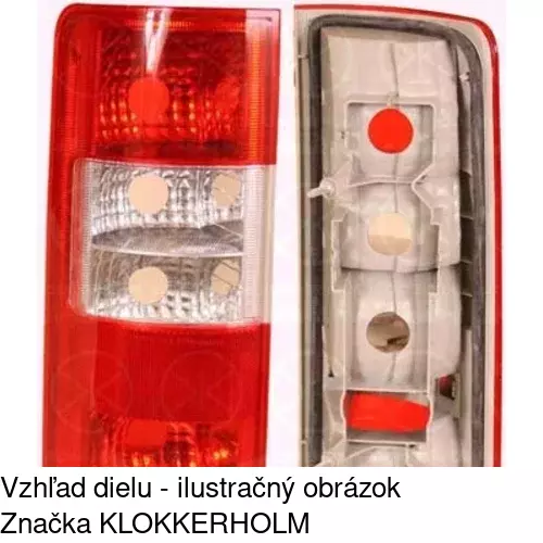 Zadné svetlo 3256870E /POLCAR/ - obr. 1