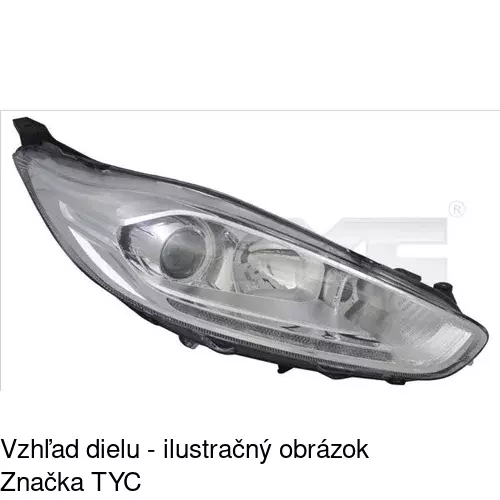 Hlavný reflektor POLCAR 32B1101E