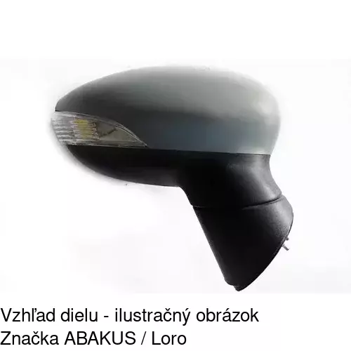 Rám vonkajšieho zrkadla 32B155TM /POLCAR/ - obr. 4