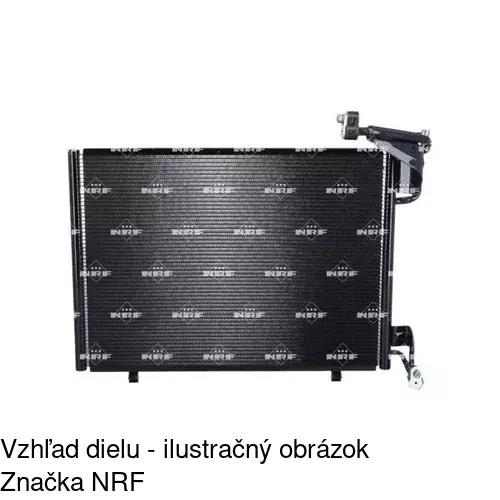 Chladiče klimatizácie 32B1K8C1S /POLCAR/ - obr. 1