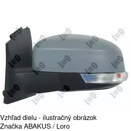 Vonkajšie zrkadlo 32C1517M /POLCAR/ - obr. 2