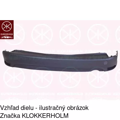 Zadný nárazník POLCAR 32C196-5
