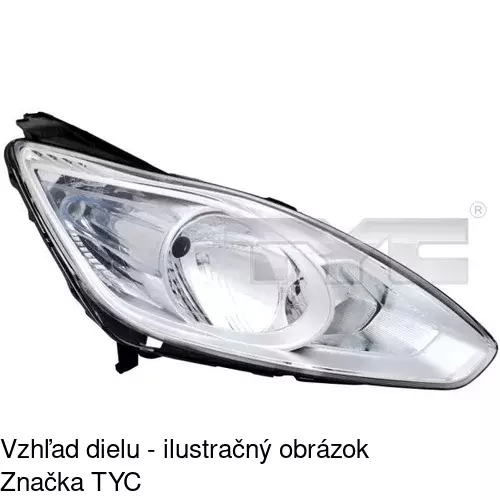 Hlavný reflektor 32M110-V /POLCAR/ - obr. 1
