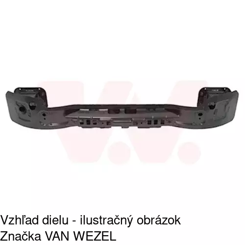 Výstuha nárazníka 32N107-3 /POLCAR/ - obr. 1