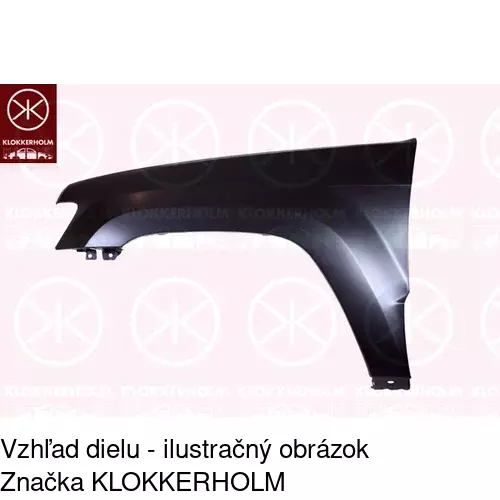 Predný blatník 343001 /POLCAR/ - obr. 1