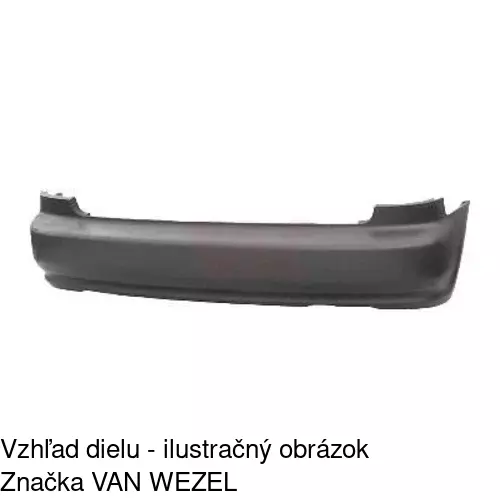 Zadný nárazník POLCAR 380896
