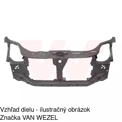 Predné čelo POLCAR 381204