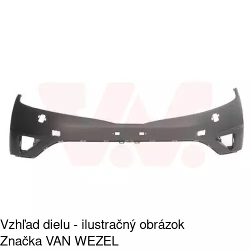 Predný nárazník POLCAR 382907-1
